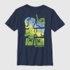 Camiseta gráfica infantil de Minecraft Steve y Alex contra Mobs Camiseta gráfica infantil de Minecraft Steve y Alex contra Mobs