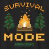 Camiseta gráfica infantil de Minecraft Survival Mode