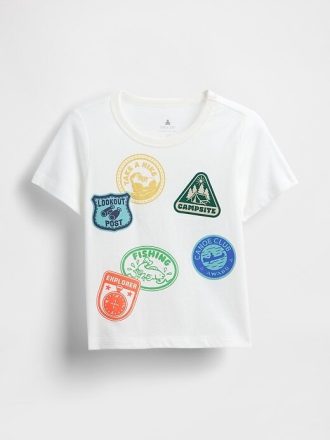 Camiseta gráfica para bebés y niños pequeños Mix & Match