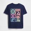 Camiseta gráfica para niños