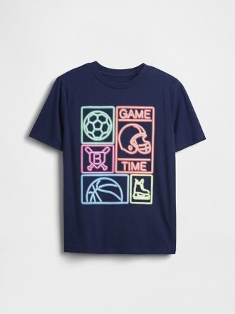 Camiseta gráfica para niños
