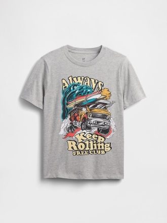 Camiseta gráfica para niños