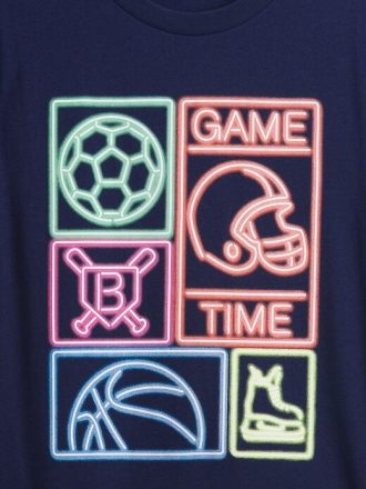 Camiseta gráfica para niños