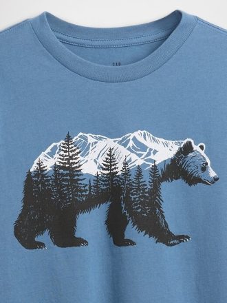 Camiseta gráfica para niños