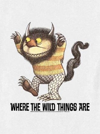 Camiseta gráfica para niños pequeños “Donde viven los monstruos”