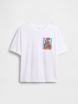 Camiseta gráfica relajada para niños