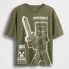 Camiseta gráfica relajada para niños