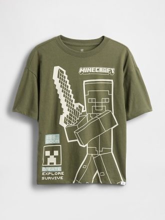Camiseta gráfica relajada para niños