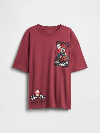 Camiseta gráfica relajada para niños