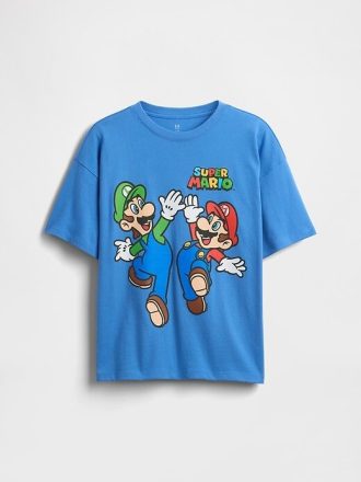 Camiseta gráfica relajada para niños
