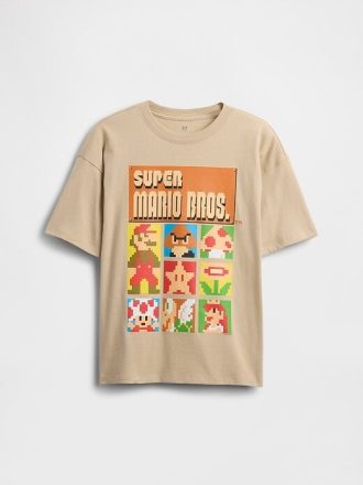 Camiseta gráfica relajada para niños