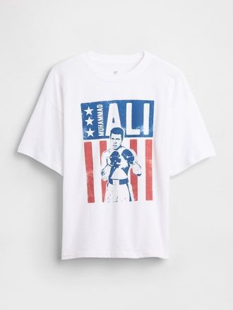 Camiseta gráfica relajada para niños