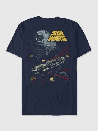 Camiseta gráfica vintage de Star Wars Galaxy