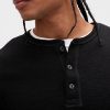 Camiseta Henley de punto doble Camiseta Henley de punto doble