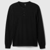 Camiseta Henley de punto doble Camiseta Henley de punto doble
