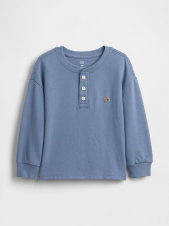 Camiseta Henley para bebés y niños pequeños