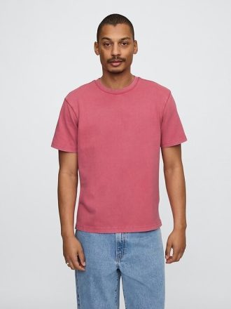 Camiseta holgada de peso pesado para adultos