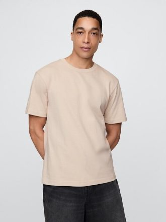 Camiseta holgada de peso pesado para adultos