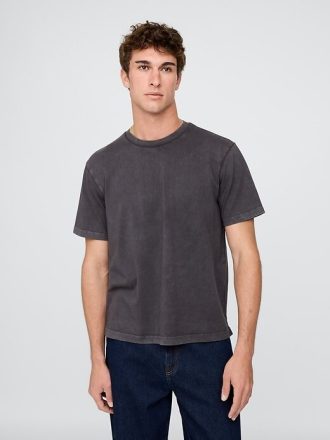 Camiseta holgada de peso pesado para adultos