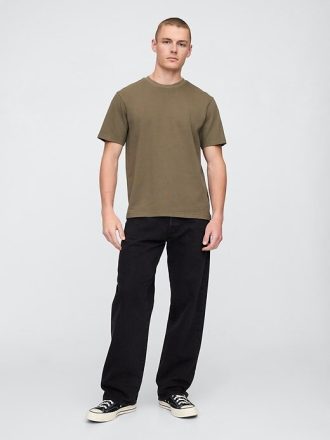 Camiseta holgada de peso pesado para adultos