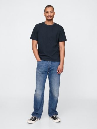 Camiseta holgada de peso pesado para adultos