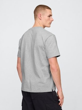 Camiseta holgada de peso pesado para adultos