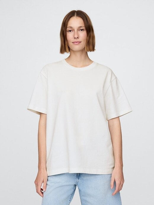Camiseta holgada de peso pesado para adultos Camiseta holgada de peso pesado para adultos