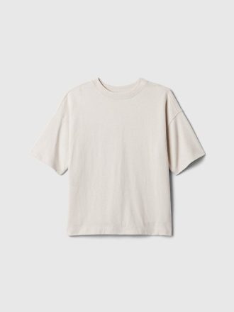 Camiseta holgada de peso pesado para niños