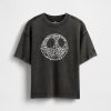 Camiseta infantil con calavera de Gap × Disney de Tim Burton, Pesadilla antes de Navidad Camiseta infantil con calavera de Gap × Disney de Tim Burton, Pesadilla antes de Navidad