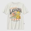 Camiseta infantil con gráfico de lasaña de Garfield
