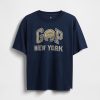 Camiseta infantil con logotipo gráfico relajado