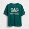 Camiseta infantil con logotipo gráfico relajado Camiseta infantil con logotipo gráfico relajado