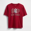 Camiseta infantil con logotipo gráfico relajado Camiseta infantil con logotipo gráfico relajado