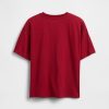 Camiseta infantil con logotipo gráfico relajado Camiseta infantil con logotipo gráfico relajado