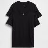 Camiseta interior de algodón orgánico para niños (paquete de 2)