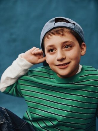 Camiseta original relajada para niños