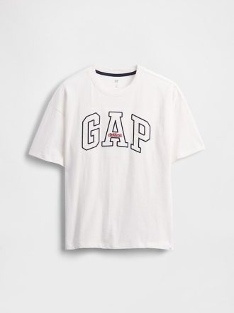 Camiseta relajada con logotipo para niños
