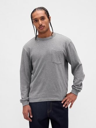 Camiseta relajada de peso pesado Camiseta relajada de peso pesado