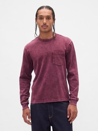 Camiseta relajada de peso pesado