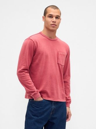 Camiseta relajada de peso pesado