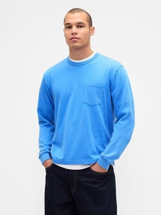 Camiseta relajada de peso pesado
