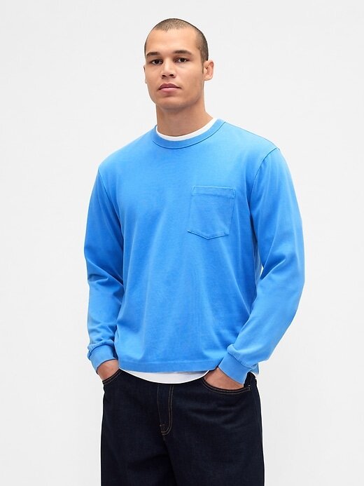Camiseta relajada de peso pesado Camiseta relajada de peso pesado