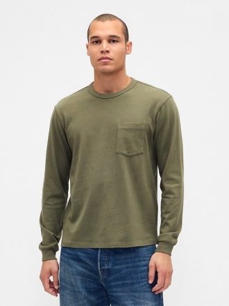 Camiseta relajada de peso pesado
