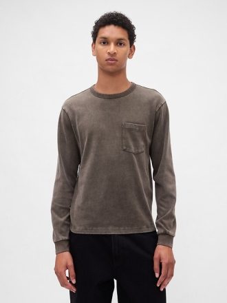 Camiseta relajada de peso pesado