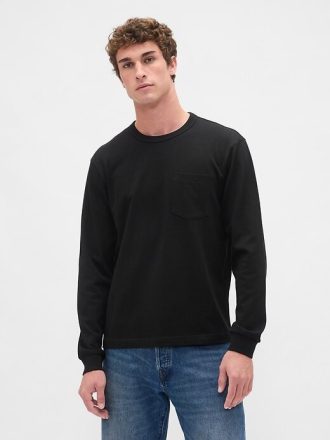 Camiseta relajada de peso pesado