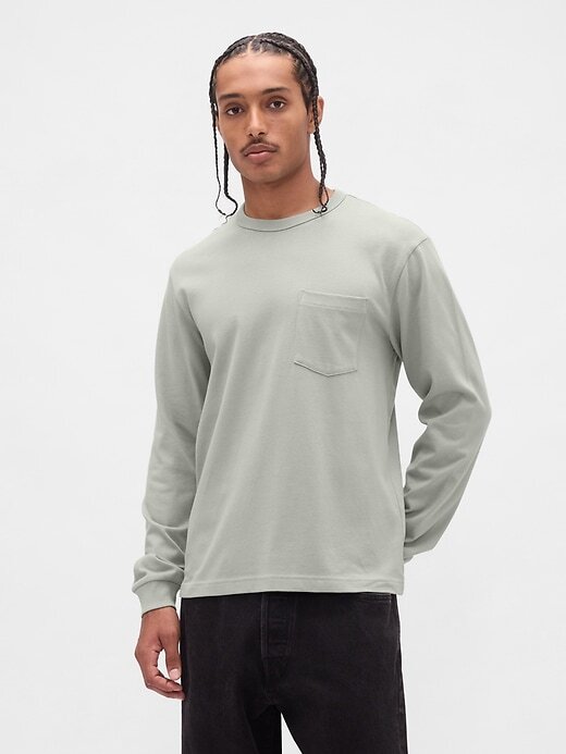 Camiseta relajada de peso pesado Camiseta relajada de peso pesado