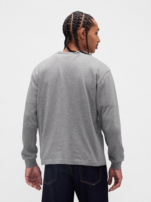 Camiseta relajada de peso pesado Camiseta relajada de peso pesado