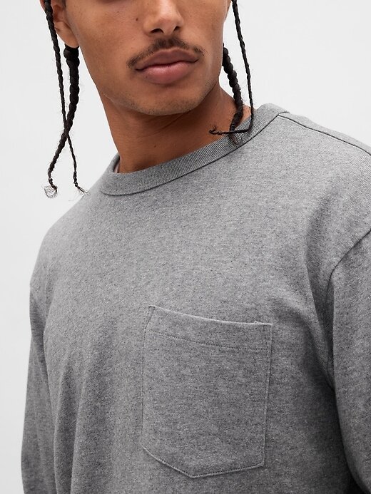 Camiseta relajada de peso pesado Camiseta relajada de peso pesado