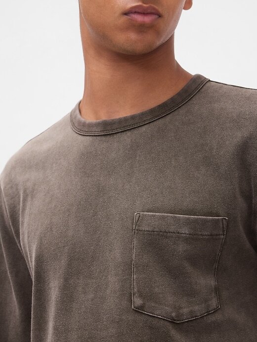 Camiseta relajada de peso pesado Camiseta relajada de peso pesado