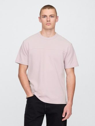 Camiseta relajada de piqué